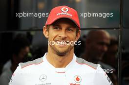 Jenson Button (GBR) McLaren. 07.09.2012. Formula 1 World Championship, Rd 13, Italian Grand Prix, Monza, Italy, Practice Day