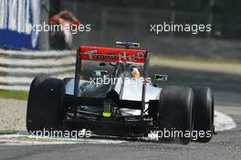 Lewis Hamilton (GBR) McLaren MP4/27. 07.09.2012. Formula 1 World Championship, Rd 13, Italian Grand Prix, Monza, Italy, Practice Day