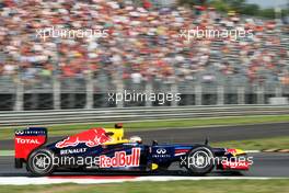 Sebastian Vettel (GER) Red Bull Racing RB8. 07.09.2012. Formula 1 World Championship, Rd 13, Italian Grand Prix, Monza, Italy, Practice Day