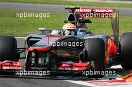 Lewis Hamilton (GBR) McLaren MP4/27. 07.09.2012. Formula 1 World Championship, Rd 13, Italian Grand Prix, Monza, Italy, Practice Day