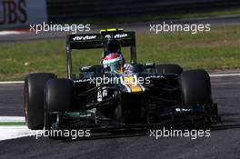Vitaly Petrov (RUS) Caterham CT01. 07.09.2012. Formula 1 World Championship, Rd 13, Italian Grand Prix, Monza, Italy, Practice Day
