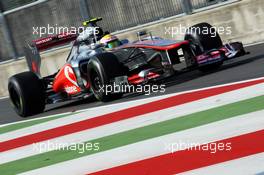 Lewis Hamilton (GBR) McLaren MP4/27. 07.09.2012. Formula 1 World Championship, Rd 13, Italian Grand Prix, Monza, Italy, Practice Day