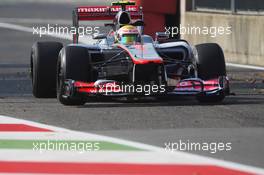 Lewis Hamilton (GBR) McLaren MP4/27. 07.09.2012. Formula 1 World Championship, Rd 13, Italian Grand Prix, Monza, Italy, Practice Day