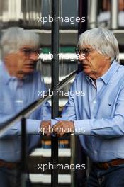 Bernie Ecclestone (GBR) CEO Formula One Group (FOM). 07.09.2012. Formula 1 World Championship, Rd 13, Italian Grand Prix, Monza, Italy, Practice Day