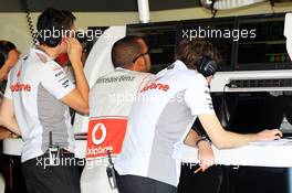 Lewis Hamilton (GBR) McLaren. 07.09.2012. Formula 1 World Championship, Rd 13, Italian Grand Prix, Monza, Italy, Practice Day