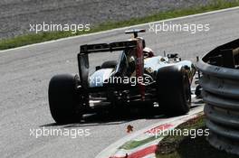 Kimi Raikkonen (FIN) Lotus F1 E20. 07.09.2012. Formula 1 World Championship, Rd 13, Italian Grand Prix, Monza, Italy, Practice Day