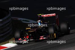 Jean-Eric Vergne (FRA) Scuderia Toro Rosso STR7. 07.09.2012. Formula 1 World Championship, Rd 13, Italian Grand Prix, Monza, Italy, Practice Day