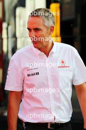 Martin Whitmarsh (GBR) McLaren Chief Executive Officer. 07.09.2012. Formula 1 World Championship, Rd 13, Italian Grand Prix, Monza, Italy, Practice Day