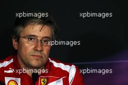 Pat Fry (GBR) Ferrari Deputy Technical Director and Head of Race Engineering in the FIA Press Conference. 07.09.2012. Formula 1 World Championship, Rd 13, Italian Grand Prix, Monza, Italy, Practice Day