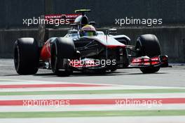 Lewis Hamilton (GBR) McLaren MP4/27. 07.09.2012. Formula 1 World Championship, Rd 13, Italian Grand Prix, Monza, Italy, Practice Day