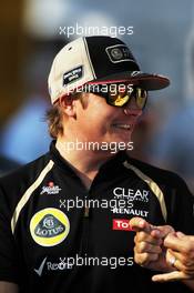 Kimi Raikkonen (FIN) Lotus F1 Team. 07.09.2012. Formula 1 World Championship, Rd 13, Italian Grand Prix, Monza, Italy, Practice Day