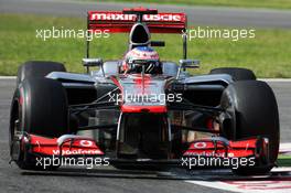 Jenson Button (GBR) McLaren MP4/27. 07.09.2012. Formula 1 World Championship, Rd 13, Italian Grand Prix, Monza, Italy, Practice Day