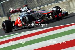 Jenson Button (GBR) McLaren MP4/27. 07.09.2012. Formula 1 World Championship, Rd 13, Italian Grand Prix, Monza, Italy, Practice Day