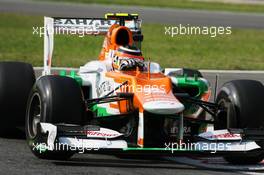 Nico Hulkenberg (GER) Sahara Force India F1 VJM05. 07.09.2012. Formula 1 World Championship, Rd 13, Italian Grand Prix, Monza, Italy, Practice Day