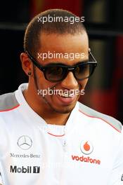 Lewis Hamilton (GBR) McLaren. 07.09.2012. Formula 1 World Championship, Rd 13, Italian Grand Prix, Monza, Italy, Practice Day