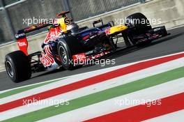 Sebastian Vettel (GER) Red Bull Racing RB8. 07.09.2012. Formula 1 World Championship, Rd 13, Italian Grand Prix, Monza, Italy, Practice Day