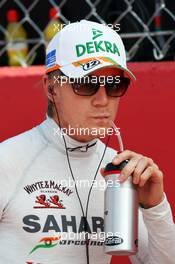 Nico Hulkenberg (GER) Sahara Force India F1 on the grid. 09.09.2012. Formula 1 World Championship, Rd 13, Italian Grand Prix, Monza, Italy, Race Day