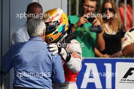 Race winner Lewis Hamilton (GBR) McLaren in parc ferme. 09.09.2012. Formula 1 World Championship, Rd 13, Italian Grand Prix, Monza, Italy, Race Day