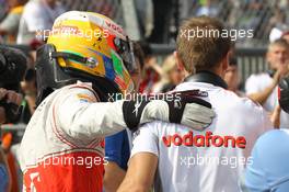 1st place Lewis Hamilton (GBR), McLaren Mercedes 09.09.2012. Formula 1 World Championship, Rd 13, Italian Grand Prix, Monza, Italy, Race Day