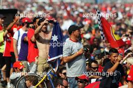 Fans invade the track during the podium. 09.09.2012. Formula 1 World Championship, Rd 13, Italian Grand Prix, Monza, Italy, Race Day