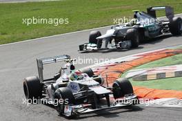 Sergio Perez (MEX) Sauber C31. 09.09.2012. Formula 1 World Championship, Rd 13, Italian Grand Prix, Monza, Italy, Race Day