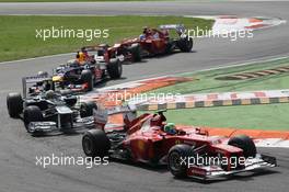 Felipe Massa (BRA), Scuderia Ferrari  09.09.2012. Formula 1 World Championship, Rd 13, Italian Grand Prix, Monza, Italy, Race Day