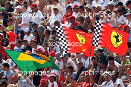 Ferrari fans. 09.09.2012. Formula 1 World Championship, Rd 13, Italian Grand Prix, Monza, Italy, Race Day