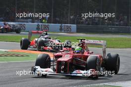 Felipe Massa (BRA) Ferrari F2012. 09.09.2012. Formula 1 World Championship, Rd 13, Italian Grand Prix, Monza, Italy, Race Day