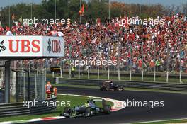 Nico Rosberg (GER) Mercedes AMG F1 W03. 09.09.2012. Formula 1 World Championship, Rd 13, Italian Grand Prix, Monza, Italy, Race Day