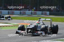 Sergio Perez (MEX) Sauber C31. 09.09.2012. Formula 1 World Championship, Rd 13, Italian Grand Prix, Monza, Italy, Race Day