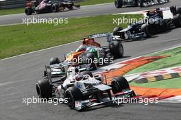 Kamui Kobayashi (JPN) Sauber C31. 09.09.2012. Formula 1 World Championship, Rd 13, Italian Grand Prix, Monza, Italy, Race Day