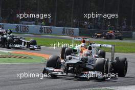 Kamui Kobayashi (JPN) Sauber C31. 09.09.2012. Formula 1 World Championship, Rd 13, Italian Grand Prix, Monza, Italy, Race Day