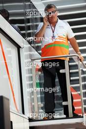 Otmar Szafnauer (USA) Sahara Force India F1 Chief Operating Officer. 08.09.2012. Formula 1 World Championship, Rd 13, Italian Grand Prix, Monza, Italy, Qualifying Day