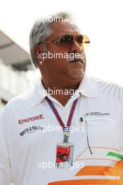 Dr. Vijay Mallya (IND) Sahara Force India F1 Team Owner. 08.09.2012. Formula 1 World Championship, Rd 13, Italian Grand Prix, Monza, Italy, Qualifying Day