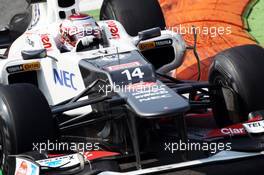Kamui Kobayashi (JPN) Sauber C31. 08.09.2012. Formula 1 World Championship, Rd 13, Italian Grand Prix, Monza, Italy, Qualifying Day