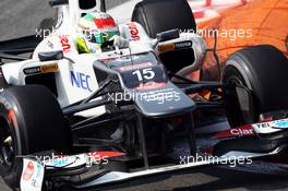 Sergio Perez (MEX) Sauber C31. 08.09.2012. Formula 1 World Championship, Rd 13, Italian Grand Prix, Monza, Italy, Qualifying Day