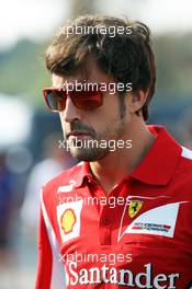 Fernando Alonso (ESP) Ferrari. 08.09.2012. Formula 1 World Championship, Rd 13, Italian Grand Prix, Monza, Italy, Qualifying Day