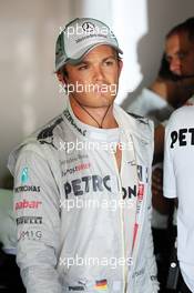 Nico Rosberg (GER) Mercedes AMG F1. 08.09.2012. Formula 1 World Championship, Rd 13, Italian Grand Prix, Monza, Italy, Qualifying Day