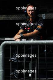 Christian Horner (GBR) Red Bull Racing Team Principal. 08.09.2012. Formula 1 World Championship, Rd 13, Italian Grand Prix, Monza, Italy, Qualifying Day