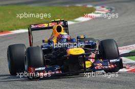 Mark Webber (AUS) Red Bull Racing RB8. 08.09.2012. Formula 1 World Championship, Rd 13, Italian Grand Prix, Monza, Italy, Qualifying Day
