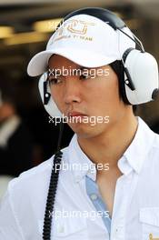 Ma Qing Hua (CHN) Hispania Racing F1 Team (HRT) Test Driver. 08.09.2012. Formula 1 World Championship, Rd 13, Italian Grand Prix, Monza, Italy, Qualifying Day