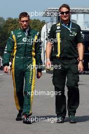 Vitaly Petrov (RUS) Caterham. 08.09.2012. Formula 1 World Championship, Rd 13, Italian Grand Prix, Monza, Italy, Qualifying Day
