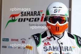 Sahara Force India F1 Team mechanic. 09.09.2012. Formula 1 World Championship, Rd 13, Italian Grand Prix, Monza, Italy, Race Day
