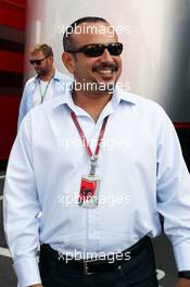 HRH Prince Salman bin Hamad Al Khalifa, Crown Prince of Bahrain. 09.09.2012. Formula 1 World Championship, Rd 13, Italian Grand Prix, Monza, Italy, Race Day