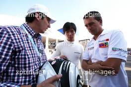 Ma Qing Hua (CHN) Hispania Racing F1 Team (HRT) Test Driver 06.09.2012. Formula 1 World Championship, Rd 13, Italian Grand Prix, Monza, Italy, Preparation Day