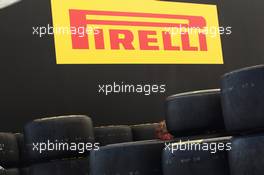 Pirelli tyres. 06.09.2012. Formula 1 World Championship, Rd 13, Italian Grand Prix, Monza, Italy, Preparation Day