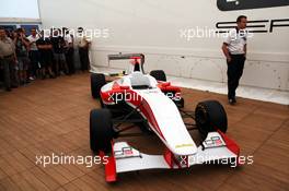 The new GP3 car. 06.09.2012. Formula 1 World Championship, Rd 13, Italian Grand Prix, Monza, Italy, Preparation Day