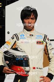 Ma Qing Hua (CHN) Hispania Racing F1 Team (HRT) Test Driver. 06.09.2012. Formula 1 World Championship, Rd 13, Italian Grand Prix, Monza, Italy, Preparation Day