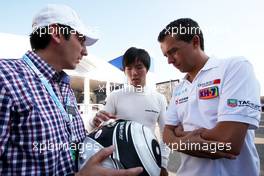 Ma Qing Hua (CHN) Hispania Racing F1 Team (HRT) Test Driver 06.09.2012. Formula 1 World Championship, Rd 13, Italian Grand Prix, Monza, Italy, Preparation Day