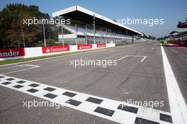 The finish line. 06.09.2012. Formula 1 World Championship, Rd 13, Italian Grand Prix, Monza, Italy, Preparation Day